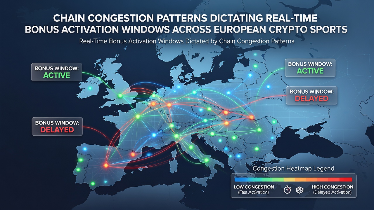 Visualisierung von Transaktionsflüssen und Bonusfenstern während Netzwerküberlastung
