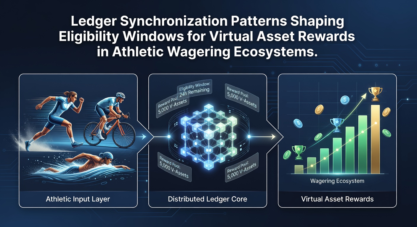Darstellung von Blockchain-Ledger-Synchronisationsmustern und deren Einfluss auf Berechtigungsfenster in Wettplattformen