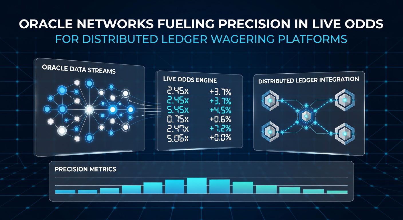 Oracle-Netzwerke liefern Echtzeitdaten für präzise Live-Wettquoten auf Blockchain-Plattformen