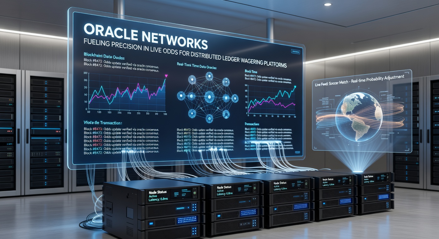Echtzeit-Oracle-Feeds verbessern Genauigkeit von Wettquoten auf verteilten Ledger-Plattformen